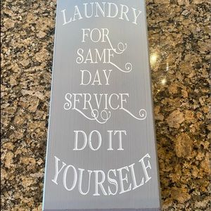 Laundry Room Decorative Sign